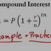Compound Interest Easy Example Practice