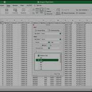 Filter Excel Data And Randomly Select Rows Using XLSTAT