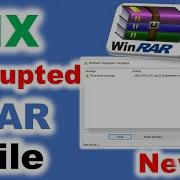 How To Fix Damage Or Corrupted RAR ZIP File Unexpected End Of Archive Error Corrupted Rar Fix