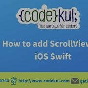 How To Add ScrollView In IOS Swift