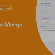 How To Merge Fields Quick Lesson