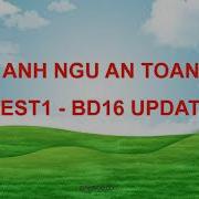 TEST 01 BD16 UPDATE