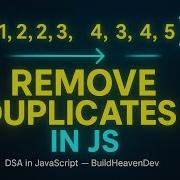 JavaScript Interview Question Best Way To Remove Duplicates Remove Duplicates