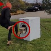 Crazy Washing Machine Experiment Washing Machine Self Destructs Washing Machine Destruction