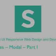 Semantic UI Modules Modal Part I