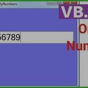 VB Net Tutorial How To Make Textbox Allow Only Numbers In VB NET