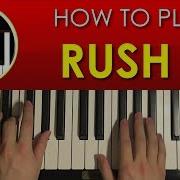 HOW TO PLAY RUSH E By SMB Piano Tutorial Lesson