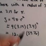Surface Area Of A Sphere