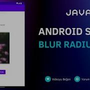 Android Studio Blur Effect And RenderEffect