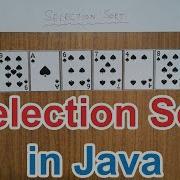 Selection Sort In Java Explanation Its Program ICSE Class 10 Computer