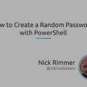 How To Create A Random Password With PowerShell