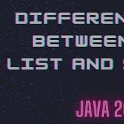 What Is The Difference Between List And Set In Java