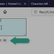 JQuery Tutorial Count Remaining Characters In Textarea