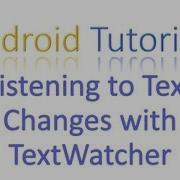 73 EditText Validation With TextWatcher