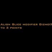 Miauu S Align Slice Modifier Gizmo Plane To 3points