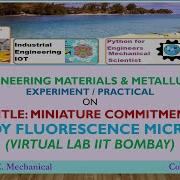 Fluorescence Microscope Optical Microscopy Virtual Lab IIT Bombay