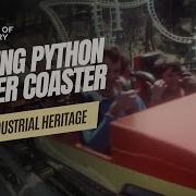Opening Of Python Roller Coaster 1981 Efteling Theme Park Echoes Of Industry