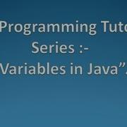 6 Variables In Java