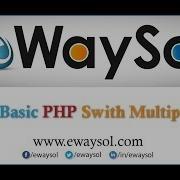 Switch Multiple Case Using PHP EWaySol