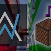 Alan Walker Alone Minecraft Noteblock