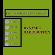 Dynamic RadioButton Example In Android