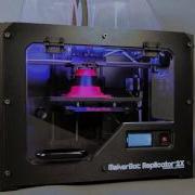 The MakerBot Replicator 2X Timelapse Traffic Cone