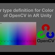 04 New Color Type For Color Detection With OpenCV In AR Unity