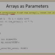 C Lesson 11 1 Working With Arrays
