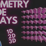 2 93 The ARRAY MODIFIER Is DEAD To Me EASY ARRAYS With GEOMETRY NODES 1D 2D 3D