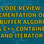 Code Review Implementation Of The Gap Buffer Algorithm As C Container And Iterator