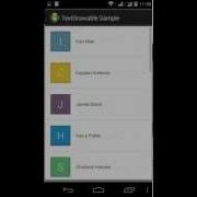 Android TextDrawable