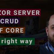 Blazor Server Full CRUD Operations From Scratch Incl EF Core
