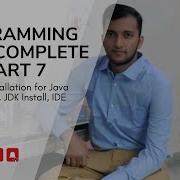 7 Software Installation For Java JDK Install IDE Installation