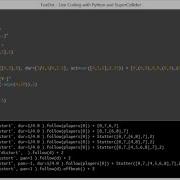 Webs Live Coding With FoxDot And SuperCollider