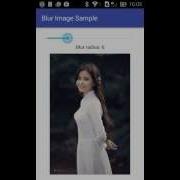 Blurring ImageView In Android