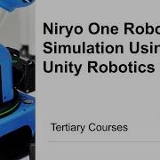 Niryo One Robot AR Simulation Using Unity Robotics Hub