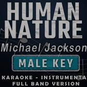 Human Nature Michael Jackson Full Band Karaoke Male Key Instrumental