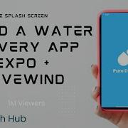 Expo React Native Splash Screen Design Center Logo Custom Font Background Color Part 1
