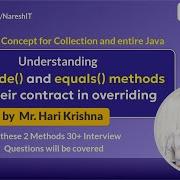 Day 3 Mastering HashCode Equals In Java Must Know For Collections Interviews