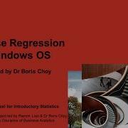 Excel For Introductory Statistics Chapter 10 Episode 3 Stepwise Regression