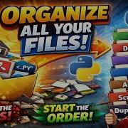 Organize ALL Your Files FAST With Python Duplicate Category Sorting