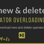 Overloading New And Delete Operator In C