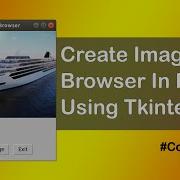 Image Browser In GUI Python Using Tkinter Image Browser Tutorial