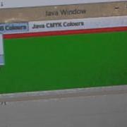 Java RGB CMYK Colours GUI