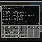 Coding With Minecraft Forge Programming With Lua 8 Conditionals 2