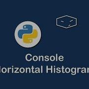 Console Horizontal Histogram In Python