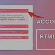 FAQ Accordion Using HTML CSS JavaScript JavaScript Accordion Tutorial For Beginners