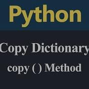 How To Copy Dictionary In Python Hindi