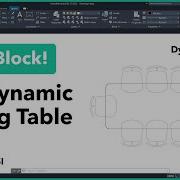 Dining Table Dynamic Block In AutoCAD Dynamic Blocks Vigram Vasi