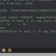 Segmentation Fault Core Dumped Backtrace